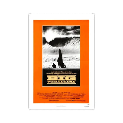 Big Wednesday 1978 Movie Poster STICKER Vinyl Die-Cut Decal - The Sticker Space