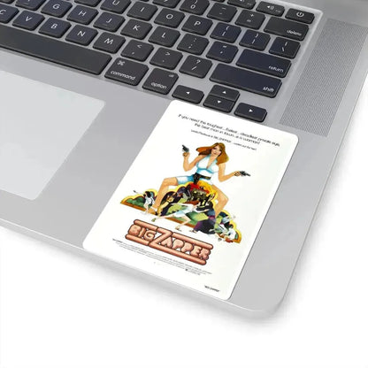 Big Zapper 1973 Movie Poster - STICKER Vinyl Kiss-Cut Decal - The Sticker Space