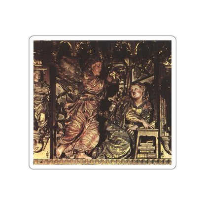 BIGARNY, Felipe - Annunciation from the Main Altar (Artwork) STICKER Vinyl Die-Cut Decal-White-The Sticker Space