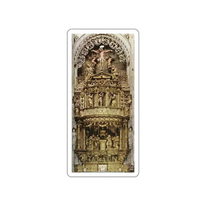 BIGARNY, Felipe - Main Altar (Artwork) STICKER Vinyl Die-Cut Decal White Die-Cut 6 Inch - The Sticker Space