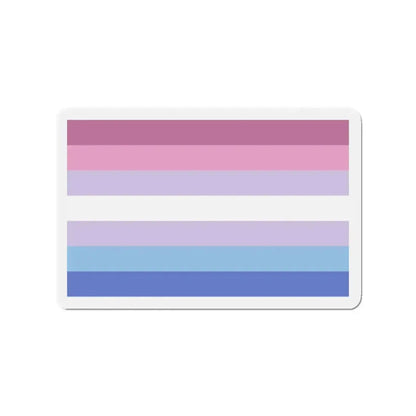 Bigender Pride Flag - Refrigerator Magnet 2 Inch - The Sticker Space