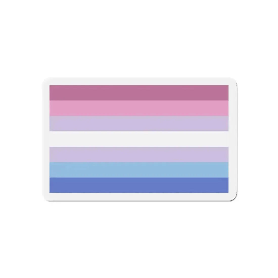 Bigender Pride Flag - Refrigerator Magnet 5 Inch - The Sticker Space