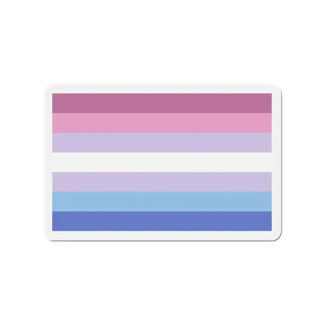 Bigender Pride Flag - Refrigerator Magnet - The Sticker Space