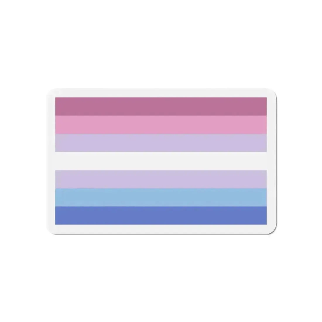 Bigender Pride Flag - Refrigerator Magnet - The Sticker Space