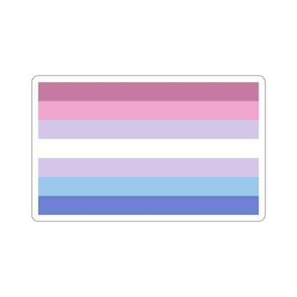 Bigender Pride Flag STICKER Vinyl Die-Cut Decal-4 Inch-The Sticker Space