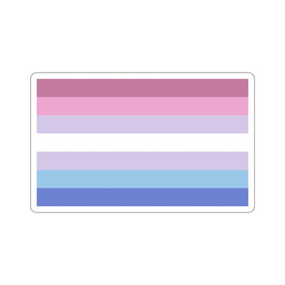 Bigender Pride Flag STICKER Vinyl Die-Cut Decal-5 Inch-The Sticker Space