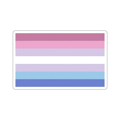 Bigender Pride Flag STICKER Vinyl Die-Cut Decal - The Sticker Space