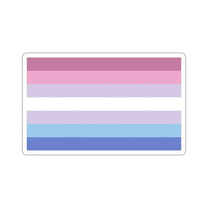 Bigender Pride Flag STICKER Vinyl Die-Cut Decal - The Sticker Space