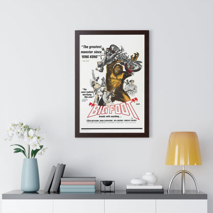 BIGFOOT 1970 - Framed Movie Poster-The Sticker Space