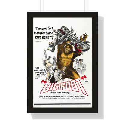 BIGFOOT 1970 - Framed Movie Poster-16″ x 24″-The Sticker Space