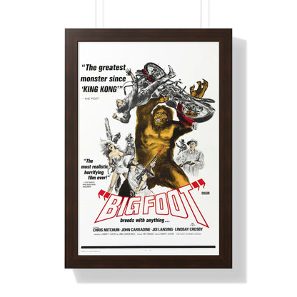 BIGFOOT 1970 - Framed Movie Poster-16″ x 24″-The Sticker Space