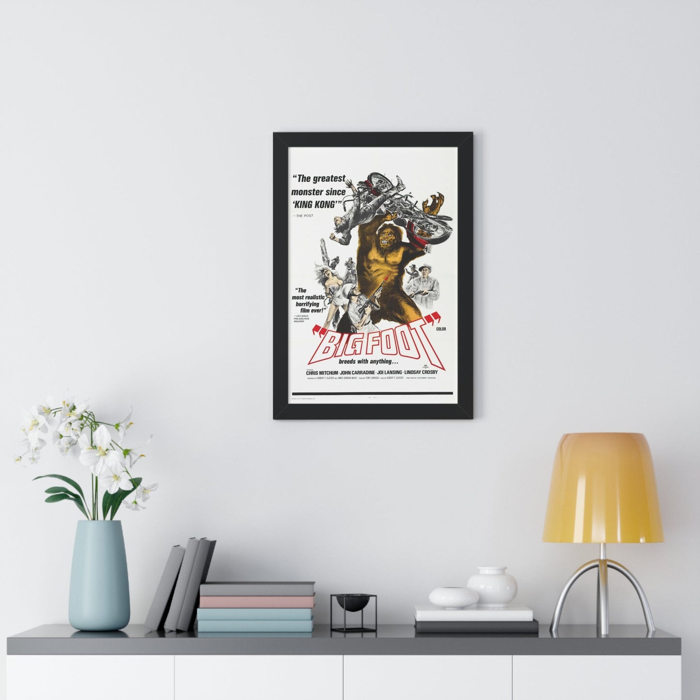 BIGFOOT 1970 - Framed Movie Poster-The Sticker Space