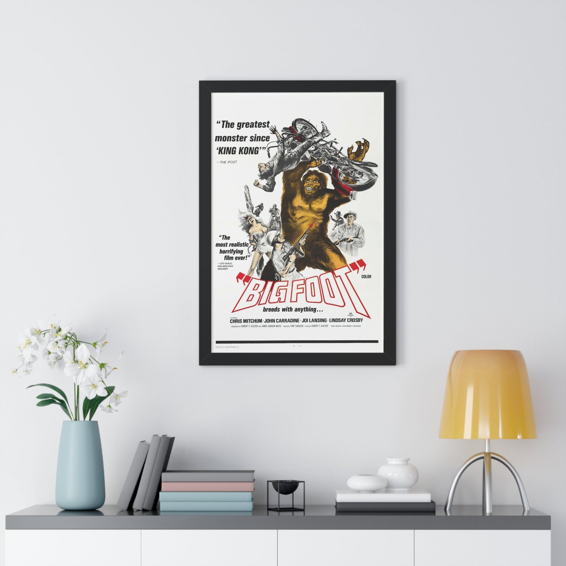 BIGFOOT 1970 - Framed Movie Poster-The Sticker Space