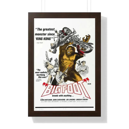 BIGFOOT 1970 - Framed Movie Poster - The Sticker Space