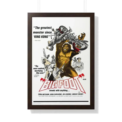 BIGFOOT 1970 - Framed Movie Poster - The Sticker Space