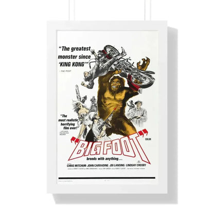 BIGFOOT 1970 - Framed Movie Poster - The Sticker Space