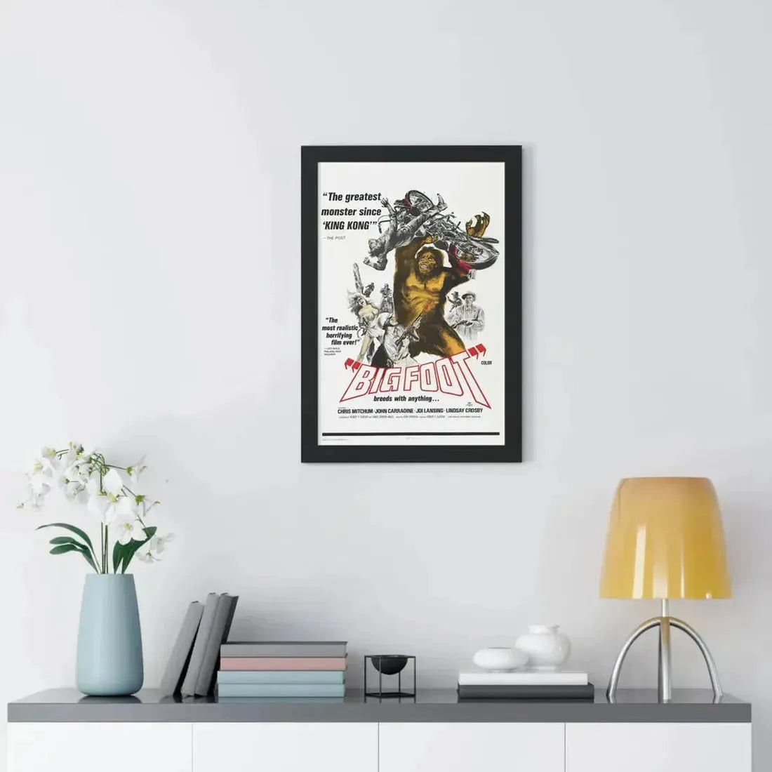 BIGFOOT 1970 - Framed Movie Poster - The Sticker Space