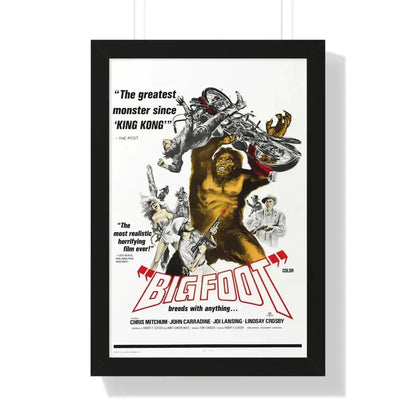 BIGFOOT 1970 - Framed Movie Poster - The Sticker Space