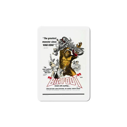 Bigfoot 1970 Movie Poster Refrigerator Magnet 6 Inch - The Sticker Space