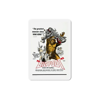 Bigfoot 1970 Movie Poster Refrigerator Magnet - The Sticker Space