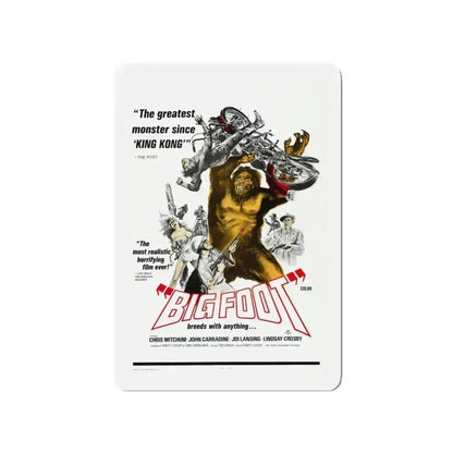 BIGFOOT 1970 Movie Poster - Refrigerator Magnet - The Sticker Space