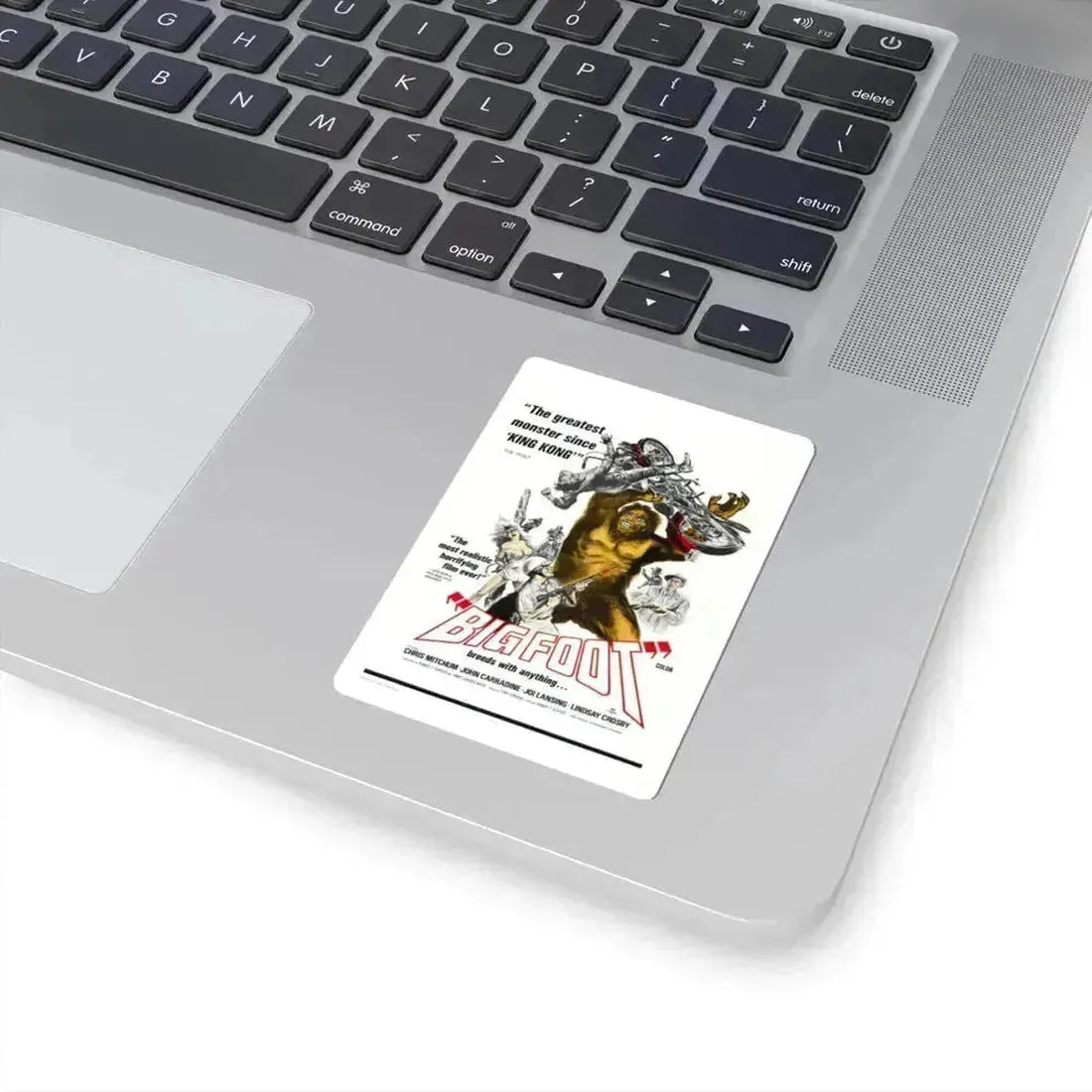 Bigfoot 1970 Movie Poster - STICKER Vinyl Kiss-Cut Decal - The Sticker Space