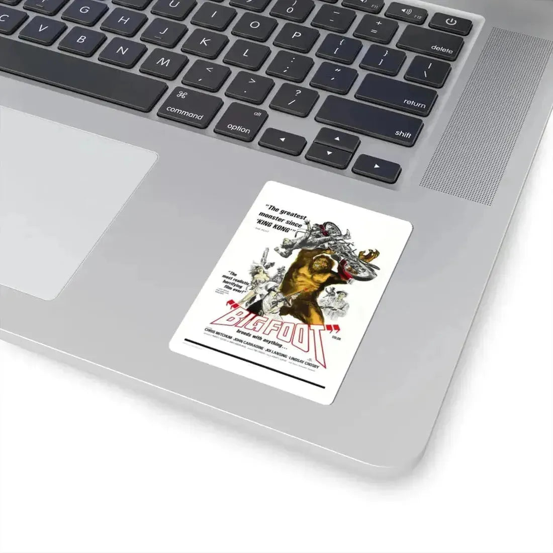 BIGFOOT 1970 Movie Poster - STICKER Vinyl Kiss-Cut Decal - The Sticker Space