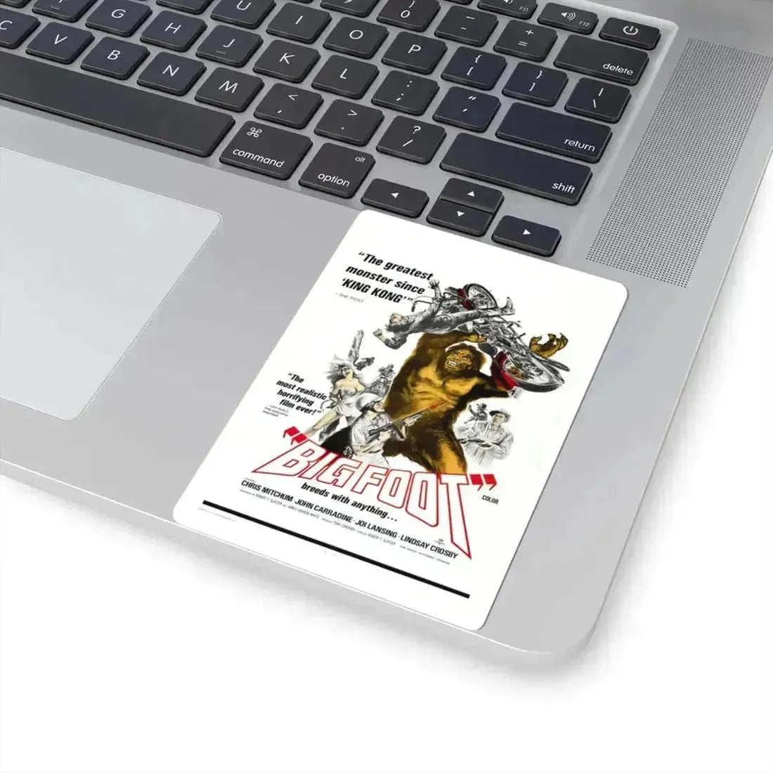 BIGFOOT 1970 Movie Poster - STICKER Vinyl Kiss-Cut Decal - The Sticker Space