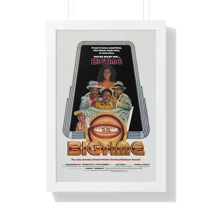 BIGTIME 1977 - Framed Movie Poster 16″ x 24″ White - The Sticker Space