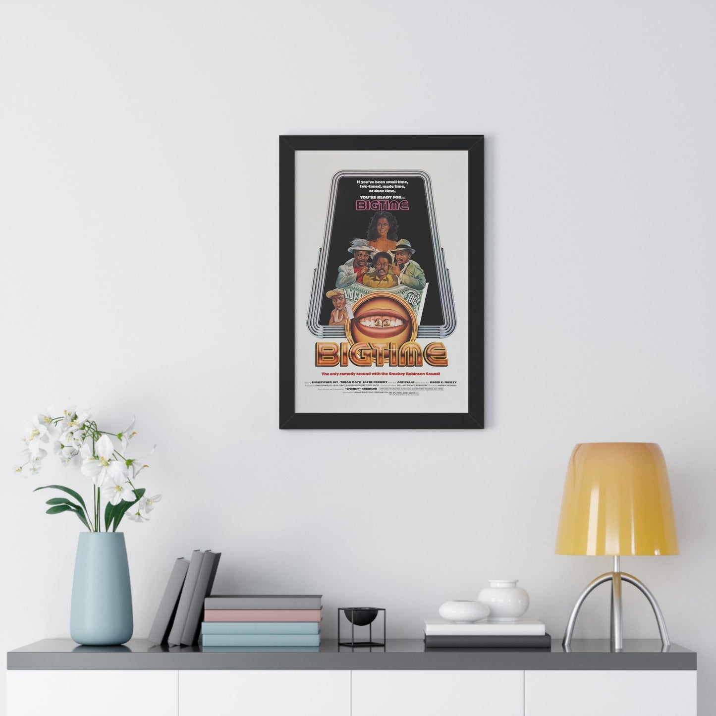 BIGTIME 1977 - Framed Movie Poster-The Sticker Space