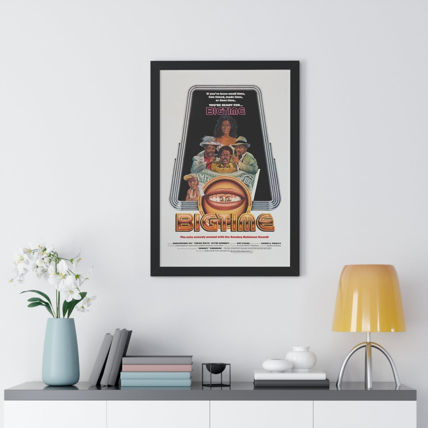 BIGTIME 1977 - Framed Movie Poster-The Sticker Space