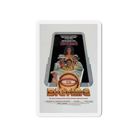 BIGTIME 1977 Movie Poster - Refrigerator Magnet 6 Inch - The Sticker Space