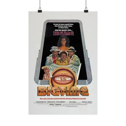BIGTIME 1977 - Paper Movie Poster - The Sticker Space