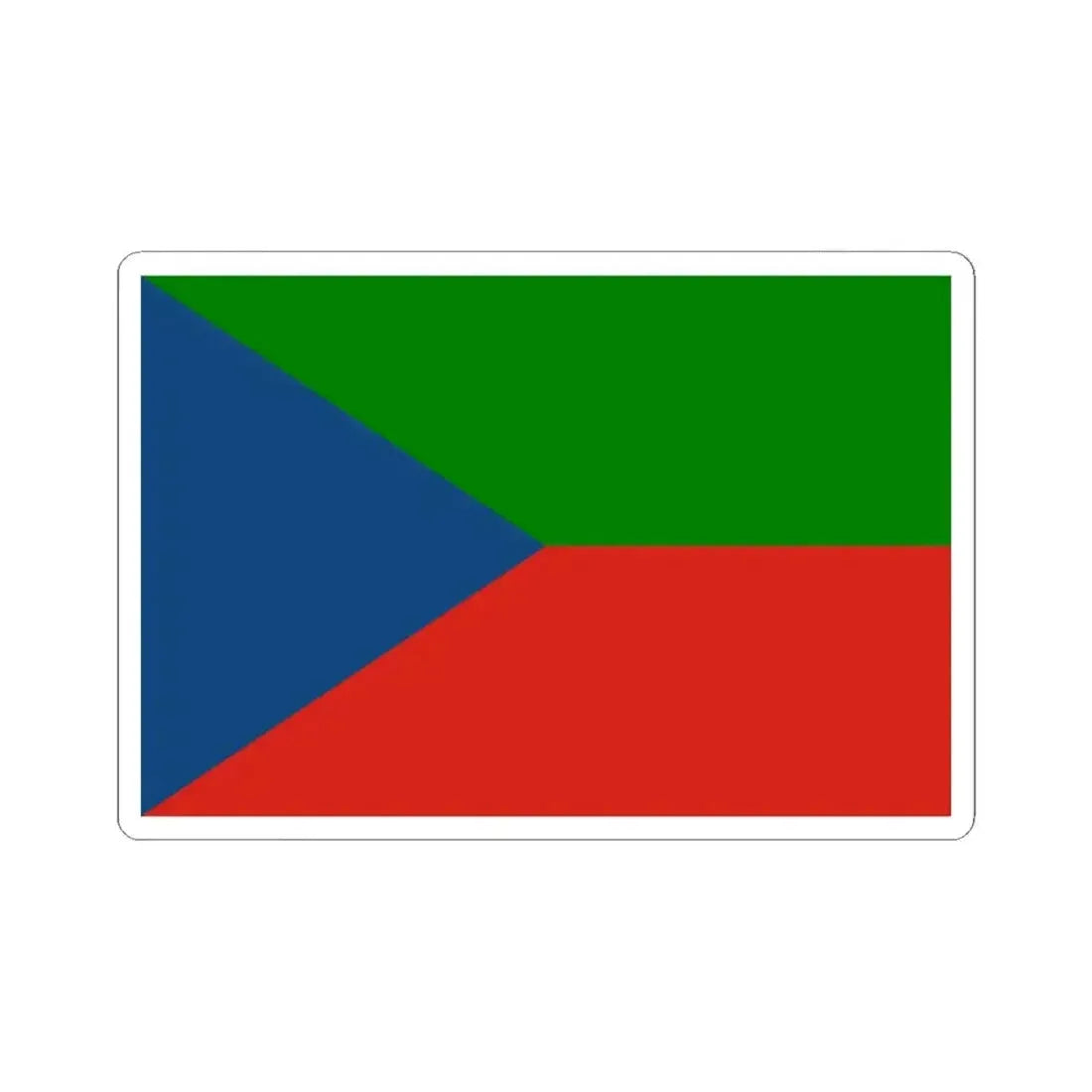 BiH flag proposal three nations (Bosnia and Herzegovina) STICKER Vinyl Kiss-Cut Decal 2 Inch White - The Sticker Space