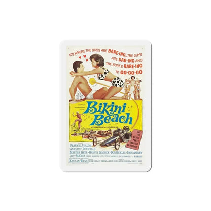 Bikini Beach 1964 Movie Poster Refrigerator Magnet - The Sticker Space