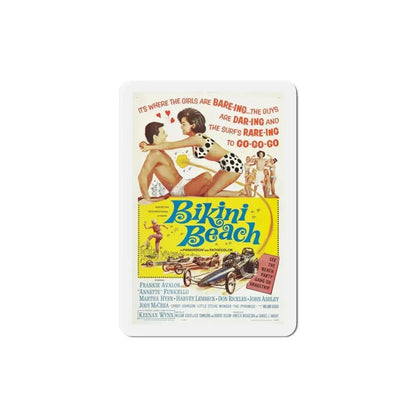 Bikini Beach 1964 Movie Poster Refrigerator Magnet - The Sticker Space