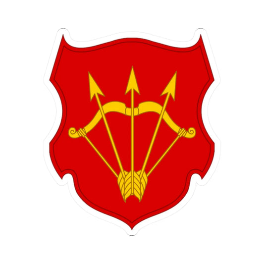 Bila Cerkva polk (Ukraine) (Coat of Arms) STICKER Vinyl Kiss-Cut Decal 2 Inch White - The Sticker Space