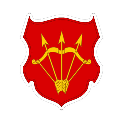 Bila Cerkva polk (Ukraine) (Coat of Arms) STICKER Vinyl Kiss-Cut Decal 6 Inch White - The Sticker Space