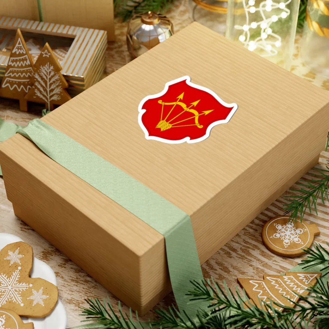 Bila Cerkva polk (Ukraine) (Coat of Arms) STICKER Vinyl Kiss-Cut Decal - The Sticker Space