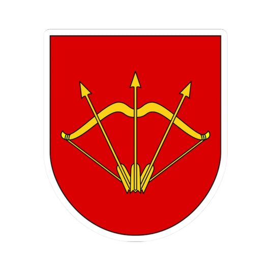 Bila Tserkva gerb (Ukraine) (Coat of Arms) STICKER Vinyl Kiss-Cut Decal 2 Inch White - The Sticker Space