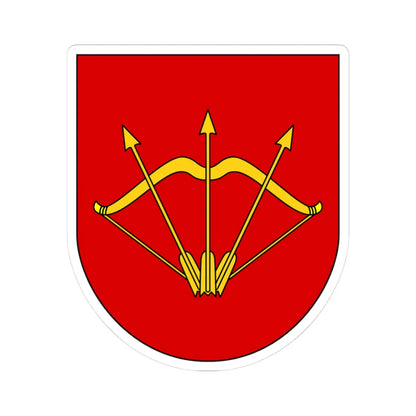 Bila Tserkva gerb (Ukraine) (Coat of Arms) STICKER Vinyl Kiss-Cut Decal 3 Inch White - The Sticker Space