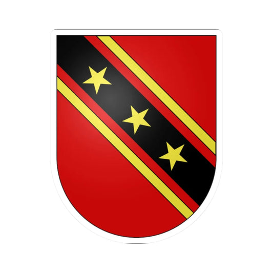 Billens-coat of arms (Switzerland) (Coat of Arms) STICKER Vinyl Kiss-Cut Decal 2 Inch White - The Sticker Space