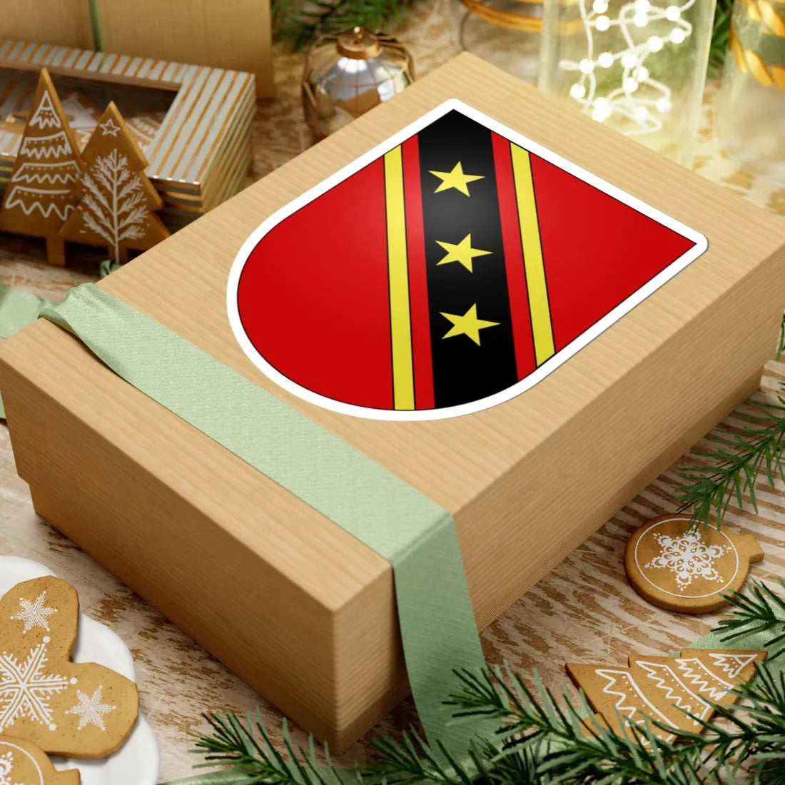 Billens-coat of arms (Switzerland) (Coat of Arms) STICKER Vinyl Kiss-Cut Decal - The Sticker Space