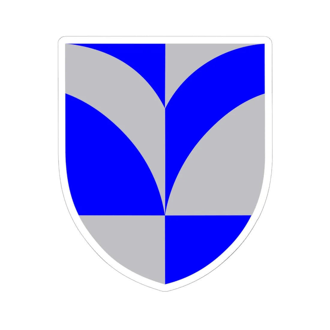 Billund Kommune coa (Denmark) (Coat of Arms) STICKER Vinyl Kiss-Cut Decal 6 Inch White - The Sticker Space