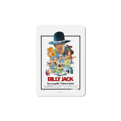 Billy Jack 1973 2 Movie Poster Refrigerator Magnet 6 Inch - The Sticker Space