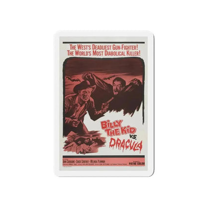 BILLY THE KID VS DRACULA 1966 Movie Poster - Refrigerator Magnet - The Sticker Space