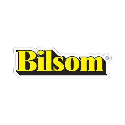 Bilsom (Logo) STICKER Vinyl Kiss-Cut Decal 6 Inch White - The Sticker Space