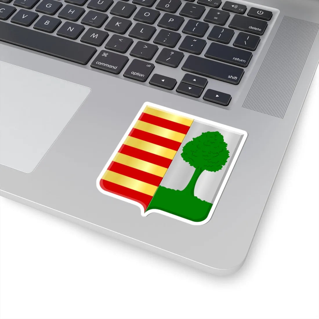 Bilzen wapen (Belgium) (Coat of Arms) STICKER Vinyl Kiss-Cut Decal - The Sticker Space