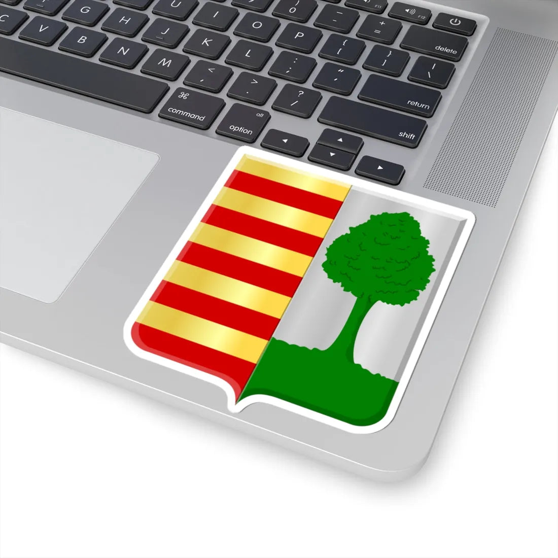 Bilzen wapen (Belgium) (Coat of Arms) STICKER Vinyl Kiss-Cut Decal - The Sticker Space