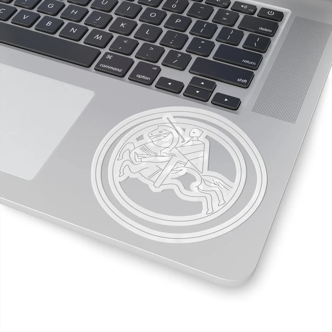 Bindenschild Friedrich II-Reiterschild 1230 (Austria) (Coat of Arms) STICKER Vinyl Kiss-Cut Decal - The Sticker Space